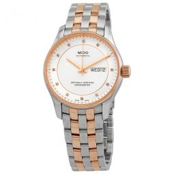 Belluna Automatic Diamond Silver Dial Mens Watch