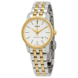 Baroncelli Automatic Silver Dial Two-tone Ladies Watch