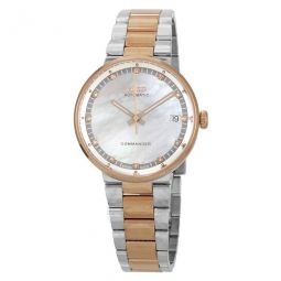 Commander II Automatic White Mother of Pearl Dial Watch M014.207.22.116.80