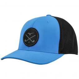 Mizuno Crossed Clubs Mesh Snapback Golf Hat
