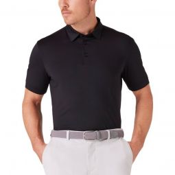 Mizzen+Main Versa Golf Polo - Black Solid