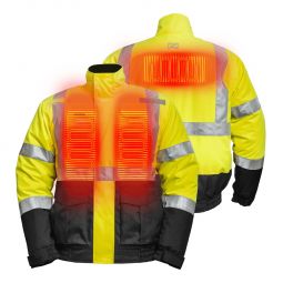 Mobile Warming High-Vis Heated Jacket - Mens