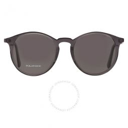 Smoke Polarized Phantos Unisex Sunglasses