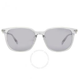 Smoke Mirror Square Mens Sunglasses
