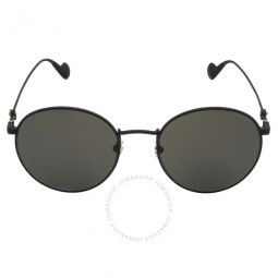 Dark Grey Round Unisex Sunglasses