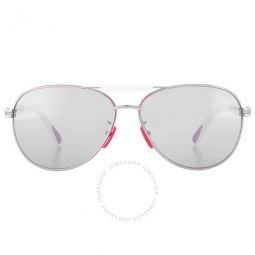 Steller Smoke Mirror Pilot Unisex Sunglasses