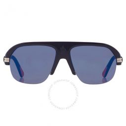 Lodge Blue Mirror Navigator Mens Sunglasses