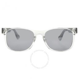 Polarized Smoke Oval Unisex Sunglasses