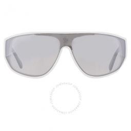Tronn Smoke Mirror Shield Unisex Sunglasses