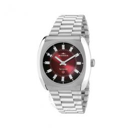 History - Top Second Automatic Red Dial Mens Watch