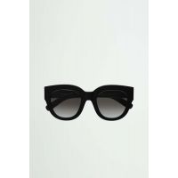 Cleo Sunglasses - Black/Grey Gradient Lens