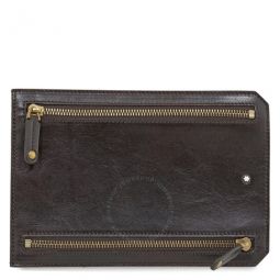 1926 Heritage Multicurrency Pouch- Dark Brown