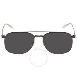 Grey Pilot Mens Sunglasses