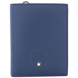 Meisterstuck Meisterstuck Blue Leather Compact Wallet