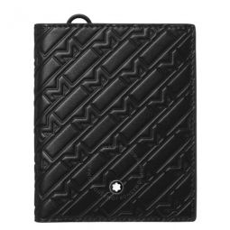 Black M_Gram 4810 Compact Leather Wallet