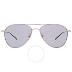 Grey Pilot Mens Sunglasses