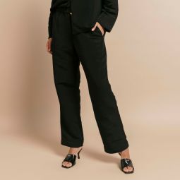 The Moire Jet Set Pant - Midnight