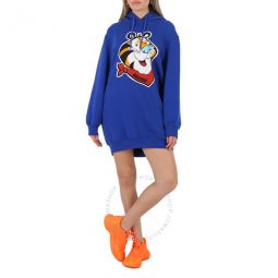 Blue Capsule Year Of The Tiger Hoodie Dress, Brand Size 38 (US Size 4)