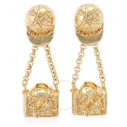 Gold Biker Bag Clip Earring