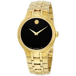 Black Dial Yellow Gold PVD Watch