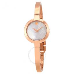 Bela White Mother of Pearl Dial Ladies Watch