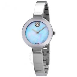 Bold Mother of Pearl Dial Ladies Watch