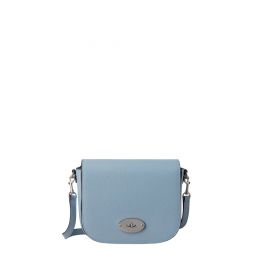 Small Darley Satchel Small Classic Grain (Poplin Blue)