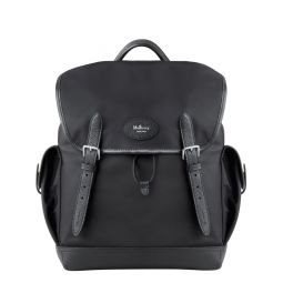 Heritage Nylon Backpack (Black)