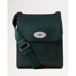 Small Antony Mulberry Green Small Classic Grain Leather