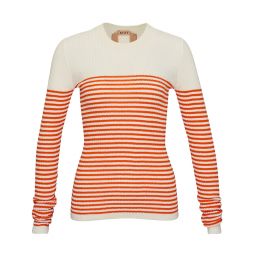 Crew Neck Sweater Stripes