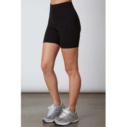 Serena Biker Shorts - Black