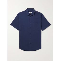 Errico Cotton-Blend Seersucker Shirt