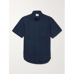 Arne 5706 Button-Down Collar Linen Shirt