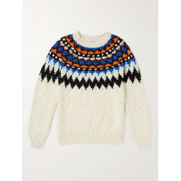 Felix Nordic 6613 Fair Isle Wool Sweater