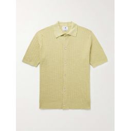 Nolan 6577 Ribbed Cotton-Blend Shirt