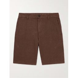 Crown 1196 Straight-Leg Linen Shorts