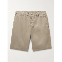 Theodor 1365 Straight-Leg Lyocell and Cotton-Blend Twill Shorts