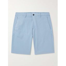 Crown 1005 Straight-Leg Garment-Dyed Stretch-Cotton Twill Shorts