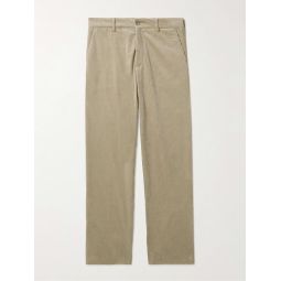 Paw 1077 Straight-Leg Organic Cotton-Blend Corduroy Trousers