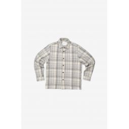 Frode Cuff Overshirt - Grey Check