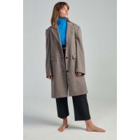 Overcoat Blazer - Black Multi