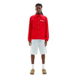 Miracle Academy Silk Coach Jacket - Cherry Red