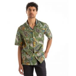 Aloha Vintage Pique Shirt - Green