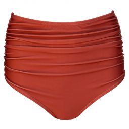 Nani Swimwear Ruched High Rise Swim Bottom - Womens