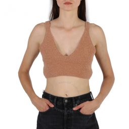 Ladies Zosia Cropped Knit Top, Size Large