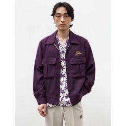 Sport Jacket - Gabardine Purple