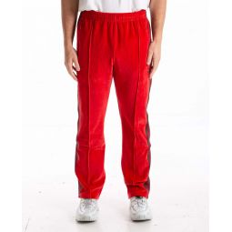 Narrow Track Pant - red