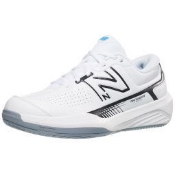 New Balance MC 696v5 2E White/Black Mens Shoes