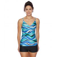 Next by Athena Womens New Waves Intention Tankini Top