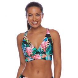 Next by Athena Womens W Palm Beach Sport Bikini Top (B-D Cup)